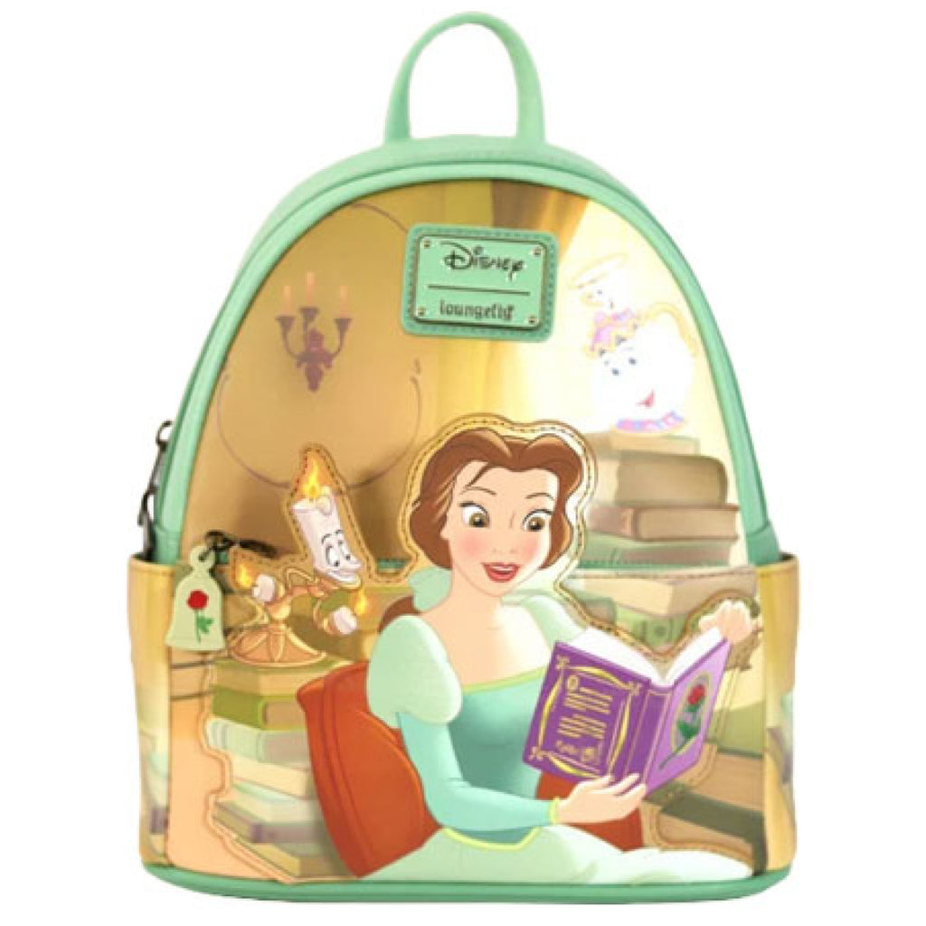 Beauty and the online beast backpack loungefly
