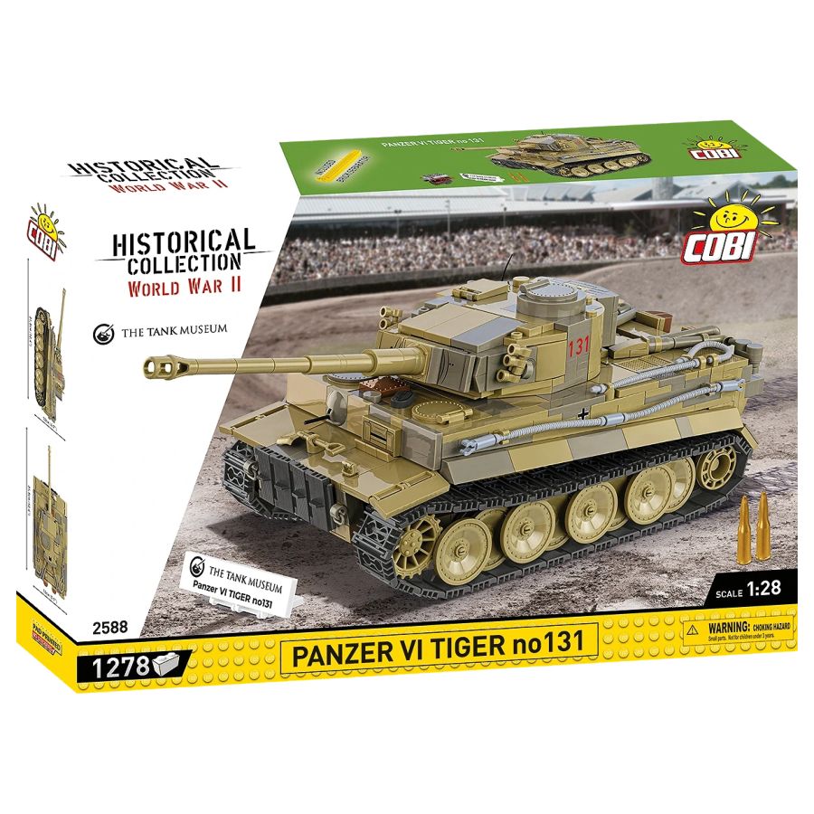 WW2 - Panzer VI Tiger No 131 (1278 Pcs) - Store Pickup Only