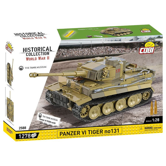 WW2 - Panzer VI Tiger No 131 (1278 Pcs) - Store Pickup Only