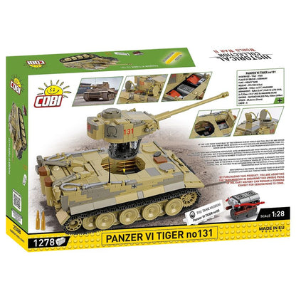 WW2 - Panzer VI Tiger No 131 (1278 Pcs) - Store Pickup Only