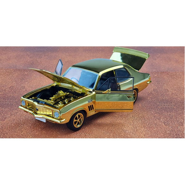1:24 50th Anniversary Twin Set 1972 LJ Torana - Green LJ GTR- Gold LJ GTR XU1 - Fully Detailed Opening Doors, Bonnet and Boot