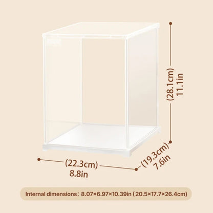 Robotime - Rolife Clear Display Case Portrait Size M