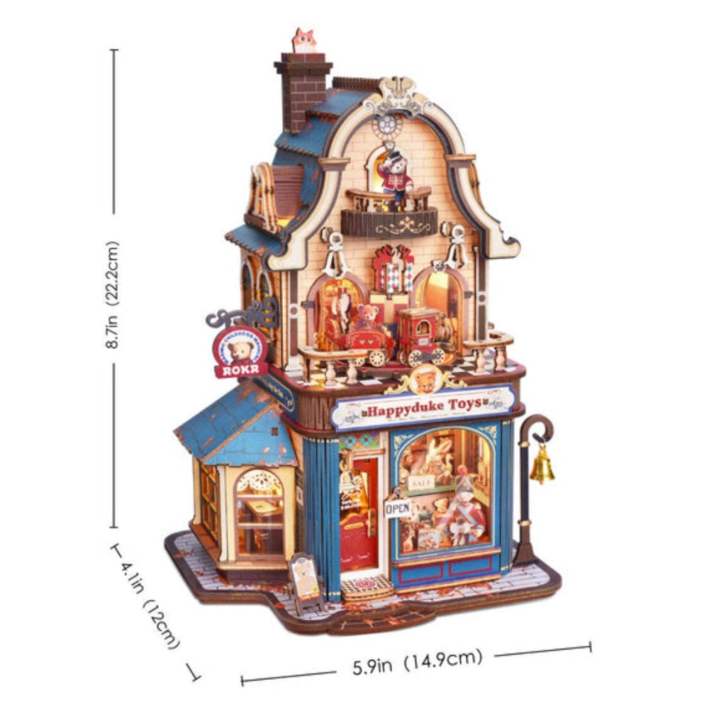 Robotime - ROKR Happyduke Toys Wooden 3D Puzzle