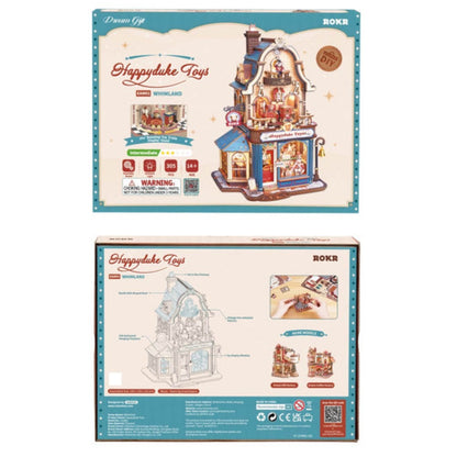 Robotime - ROKR Happyduke Toys Wooden 3D Puzzle