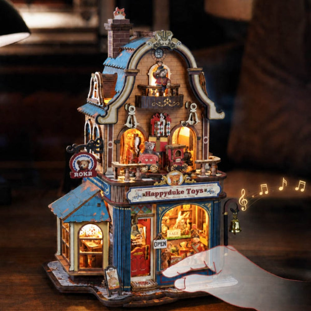 Robotime - ROKR Happyduke Toys Wooden 3D Puzzle