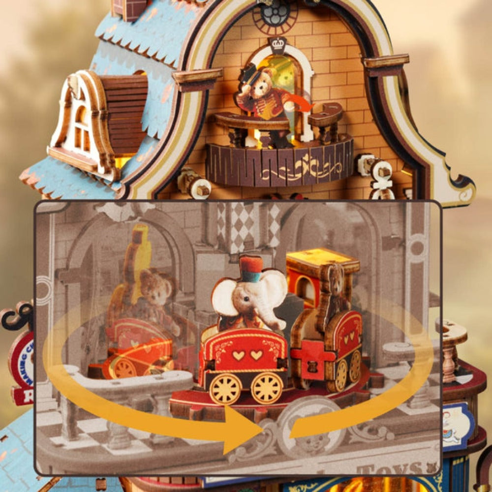 Robotime - ROKR Happyduke Toys Wooden 3D Puzzle