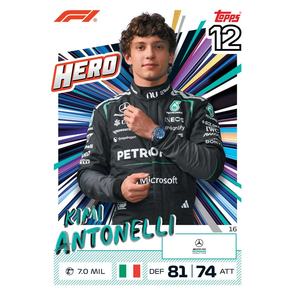 F1 Topps Turbo Attax 2026 Mega Tin