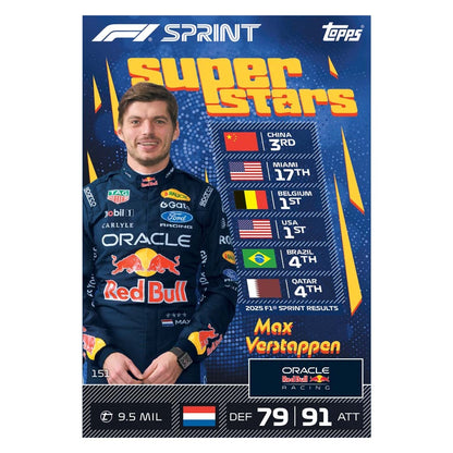 F1 Topps Turbo Attax 2026 Mega Tin