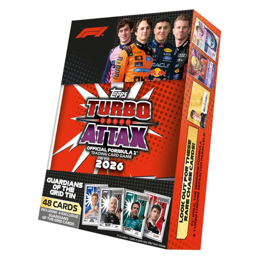 F1 Topps Turbo Attax 2026 Mega Tin