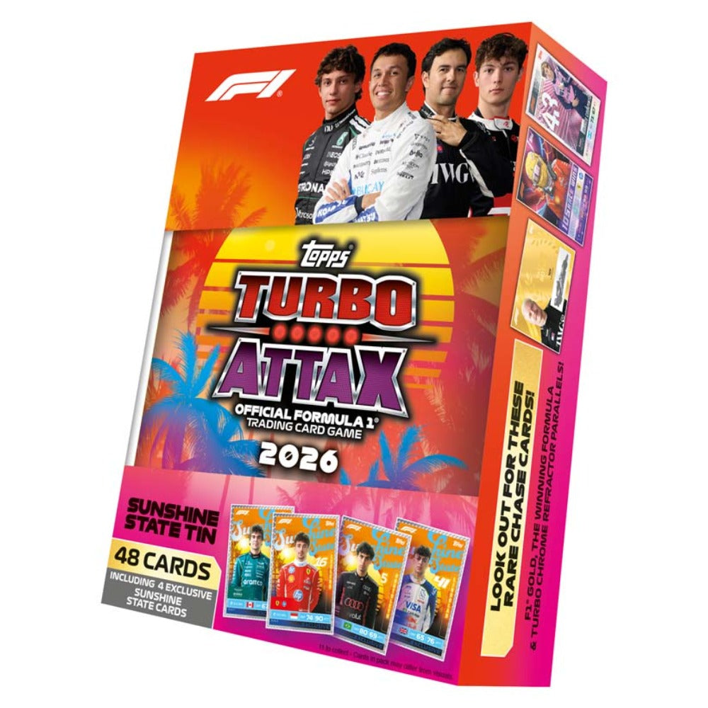 F1 Topps Turbo Attax 2026 Mega Tin