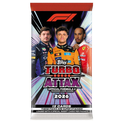 F1 Topps Turbo Attax 2026 Mega Tin