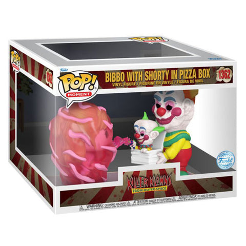 Image of Killer Klowns from Outer Space - Bibbo with Shorty in Pizza Box US Exclusive Pop! Moment