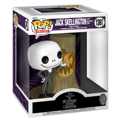 Image of The Nightmare Before Christmas - Jack with Halloween Town Door 30thAnniversary Pop! Deluxe