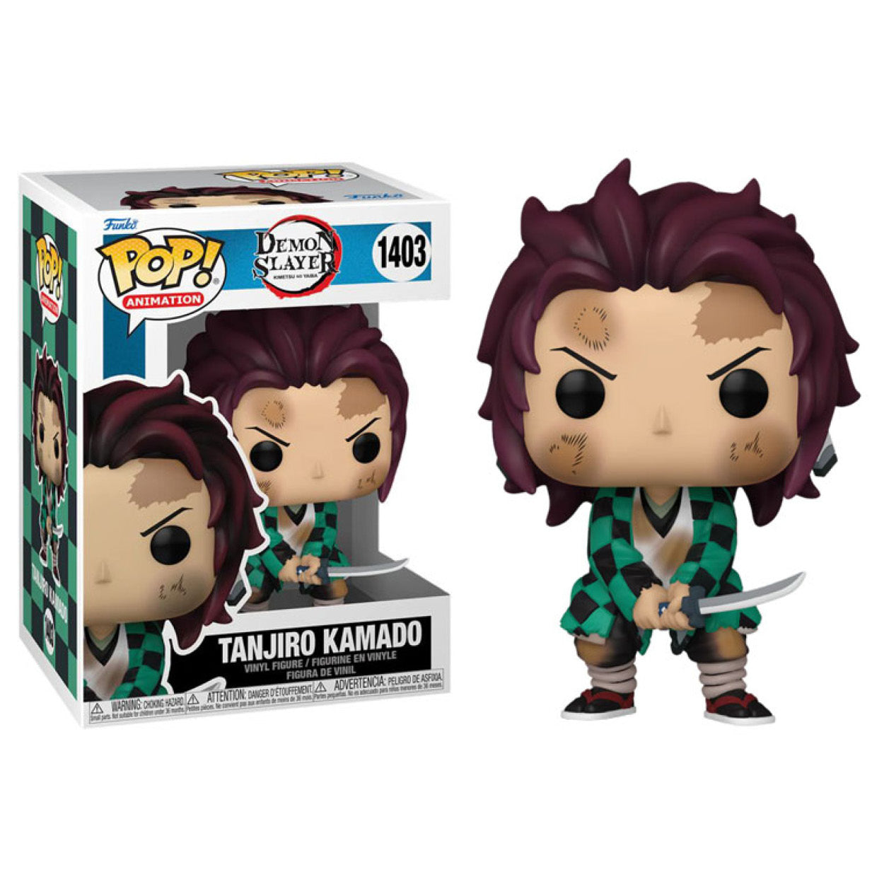 Demon Slayer - Tanjiro (Training) Pop! Vinyl