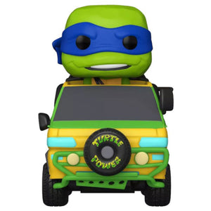 Teenage Mutant Ninja Turtles: Mutant Mayhem - Leonardo in Turtle Van US Exclusive Pop! Ride