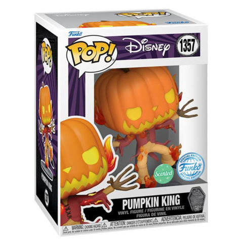 Image of The Nightmare Before Christmas - Pumpkin King 30th Anniversary US Exclusive Scented Pop! Vinyl