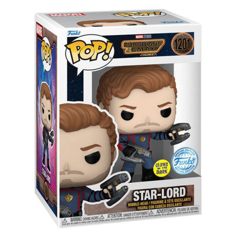 Image of Guardians of the Galaxy: Volume 3 - Star Lord US Exclusive Glow Pop! Vinyl