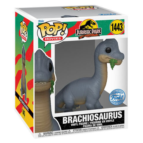 Image of Jurassic Park - Brachiosaurus US Exclusive 6 Inch Pop! Vinyl