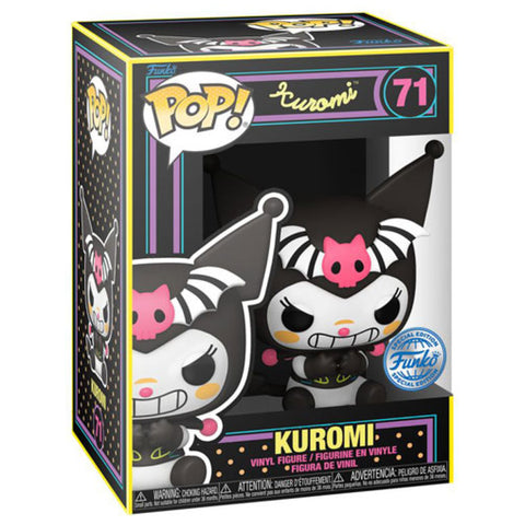 Image of Hello Kitty - Ghost Kuromi US Exclusive Blacklight Pop! Vinyl