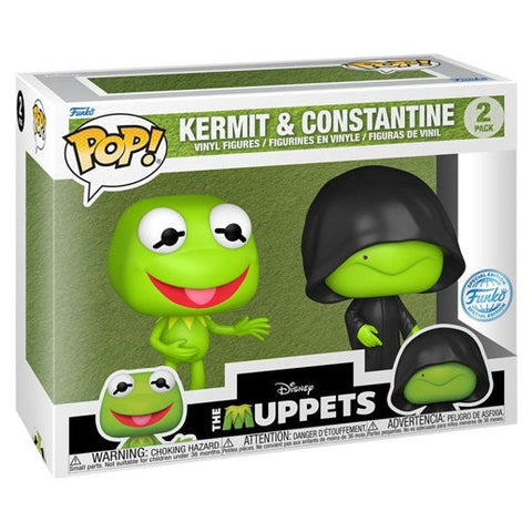 Muppets - Kermit & Constantine US Exclusive Pop! Vinyl 2-Pack