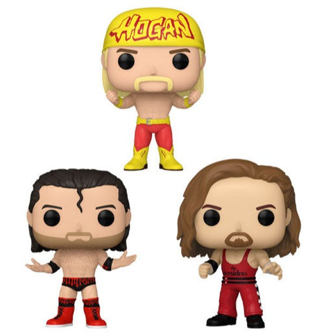 Image of WWE - Hulk Hogan & The Outsiders Pop! 3-Pack