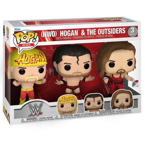 Image of WWE - Hulk Hogan & The Outsiders Pop! 3-Pack