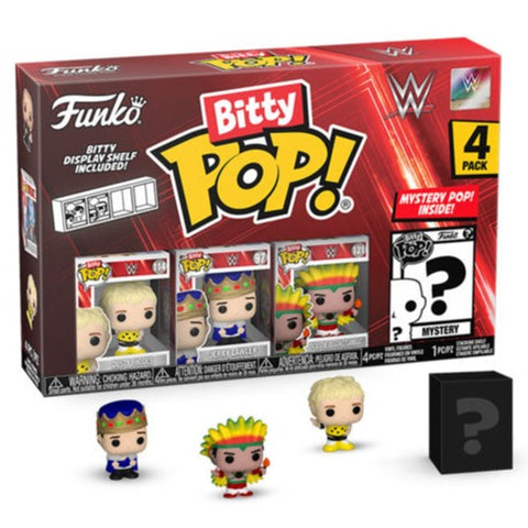 Image of WWE - Dusty Rhodes Bitty Pop! 4-Pack