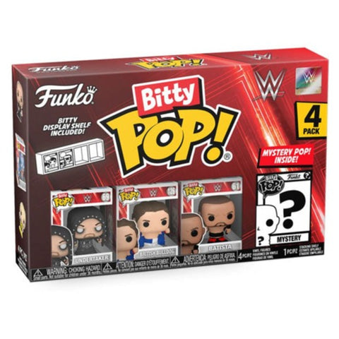 WWE - The Undertaker Bitty Pop! 4-Pack
