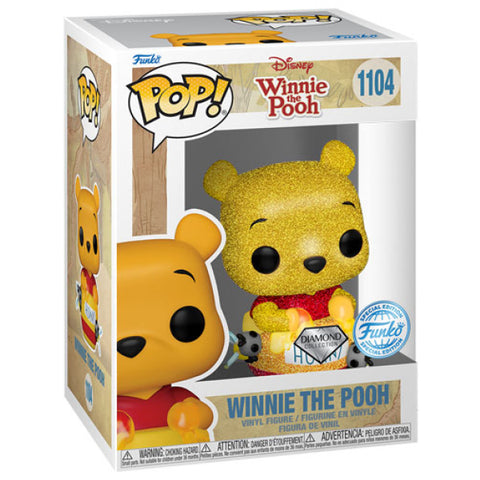 Image of Winnie the Pooh - Winnie the Pooh US Exclusive Diamond Glitter Pop! Vinyl