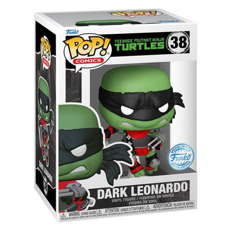 Image of Teenage Mutant Ninja Turtles - Dark Leonardo (Comic) Pop! Vinyl