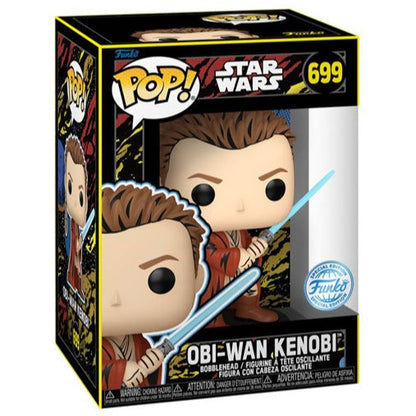 Star Wars: Phantom Menace 25th Anniversary - Obi-Wan Kenobi US Exclusive Retro Pop! Vinyl