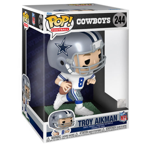 Image of NFL Legends: Cowboys - Troy Aikman 10 Inch Pop! Vinyl (Store Pick Up Only)