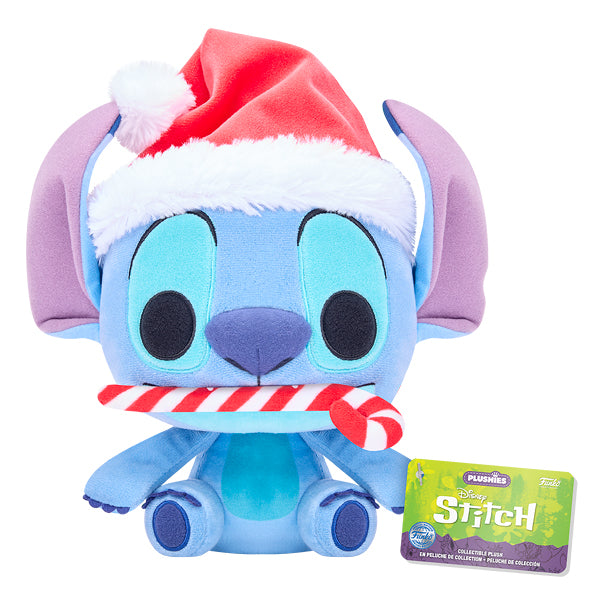 Lilo & Stitch - Holiday Stitch with Candy Cane 7 Inch Pop! Plush