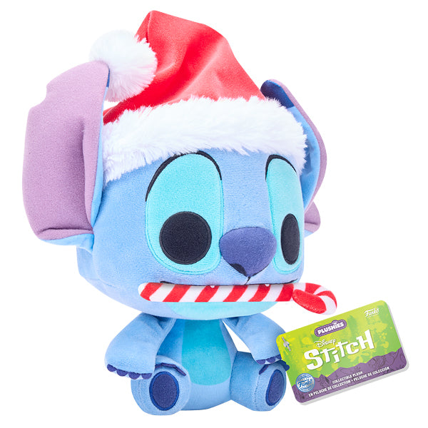 Lilo & Stitch - Holiday Stitch with Candy Cane 7 Inch Pop! Plush
