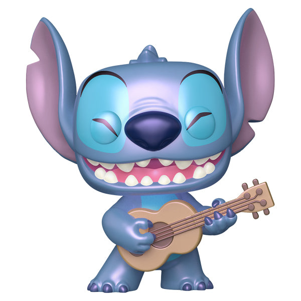 Lilo & Stitch - Stitch with Ukelele US Exclusive Pearlescent Pop! Vinyl