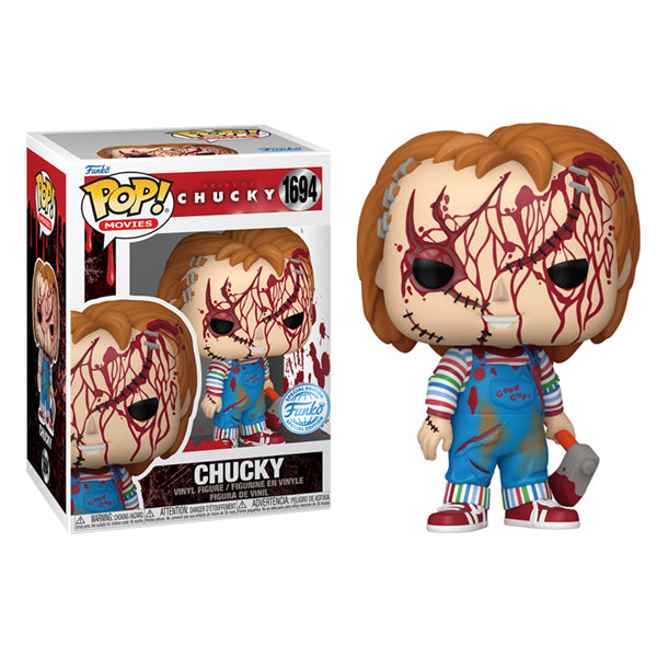 Bride of Chucky - Childs Play 4 - Chucky (Battle Damaged) US Exclusive Pop! Vinyl