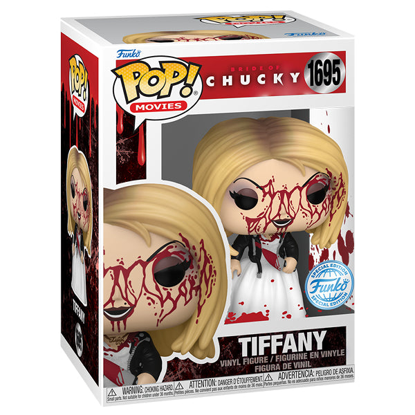Bride of Chucky Childs Play 4 - Tiffany (Battle Damaged) US Exclusive Pop! Vinyl