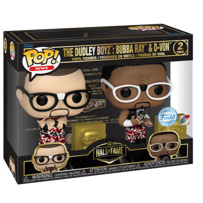WWE: Hall of Fame - Dudley Boyz Red Camo Pop! 2 Pack