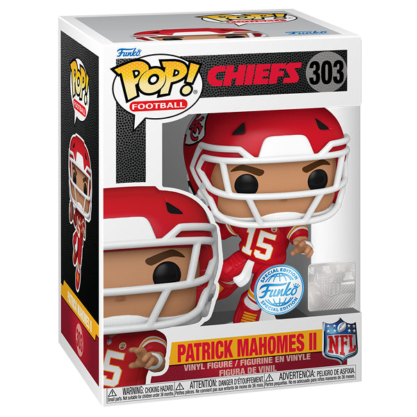 NFL Football - Chiefs - Patrick Mahomes II (Leaping) Pop! Vinyl