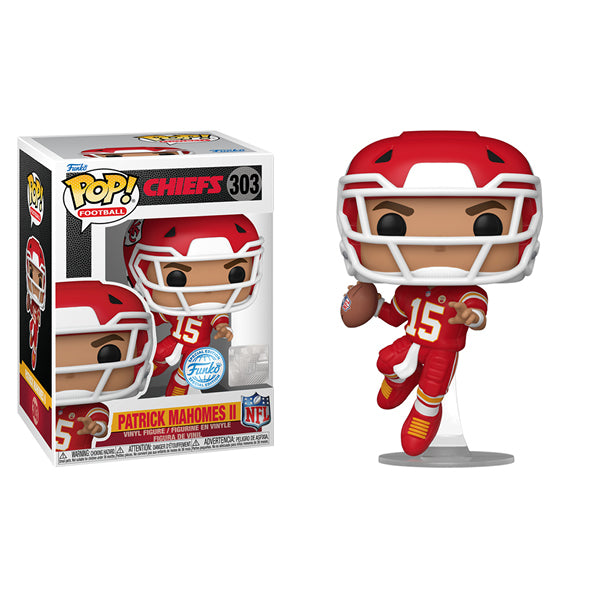 NFL Football - Chiefs - Patrick Mahomes II (Leaping) Pop! Vinyl