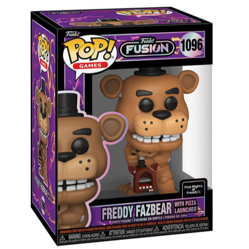 Funko Fusion - Freddy Fazbear with Pizza Launcher Pop! Vinyl