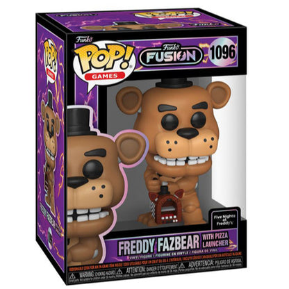 Funko Fusion - Freddy Fazbear with Pizza Launcher Pop! Vinyl