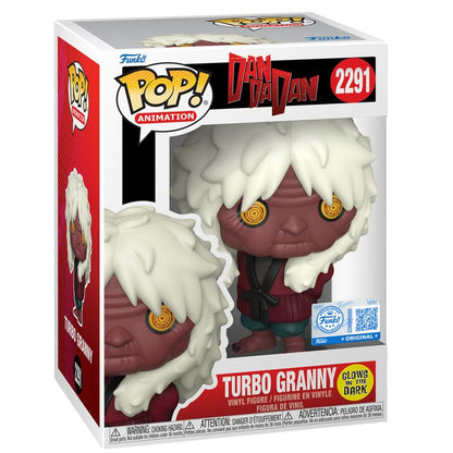 Dan Da Dan - Turbo Granny US Exclusive Glow In The Dark Pop! Vinyl