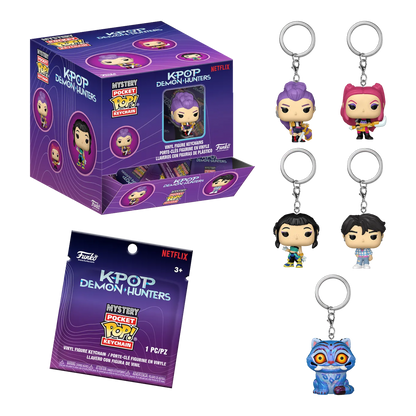 K-Pop Demon Hunters - Mystery Pocket Pop! Keychain (1 Unit)
