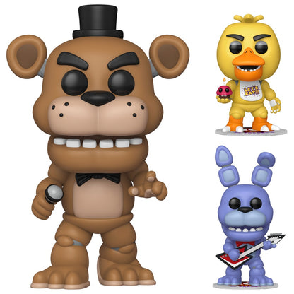 Five Nights at Freddy's - Freddy 10" Pop! Vinyl w/2 x Pop! Vinyls Bundle