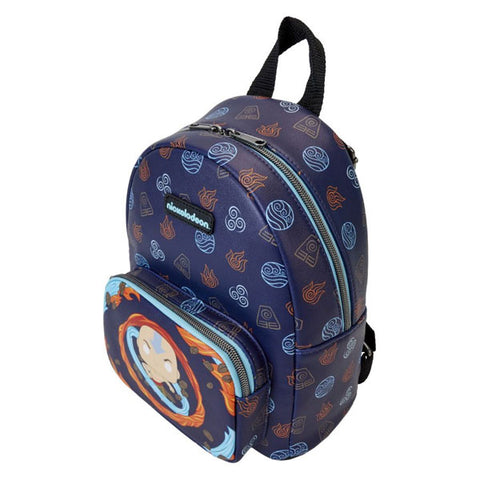 Image of Loungefly - Avatar the Last Airbender - Aang Elements Mini Backpack