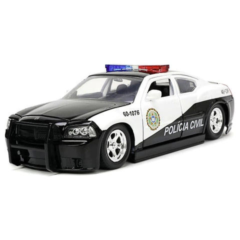 Image of Fast & Furious - 2006 Dodge Charger Police Car 1:24 Scale