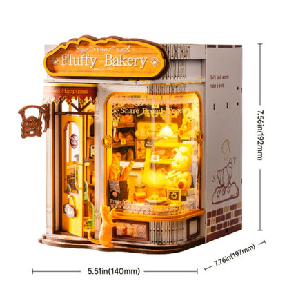 Robotime - Rolife Fluffy Bakery DIY Book Nook