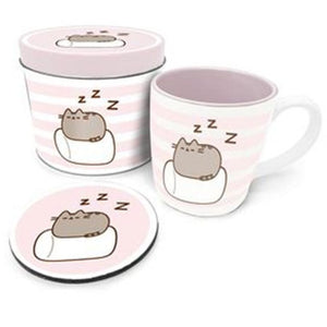 Pusheen Marshmallow Themed Mug/Coaster Gift Set