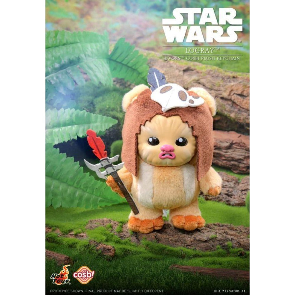 Star Wars – Ewoks Cosbi Plush Keychain (Blind Box) - 1 Unit